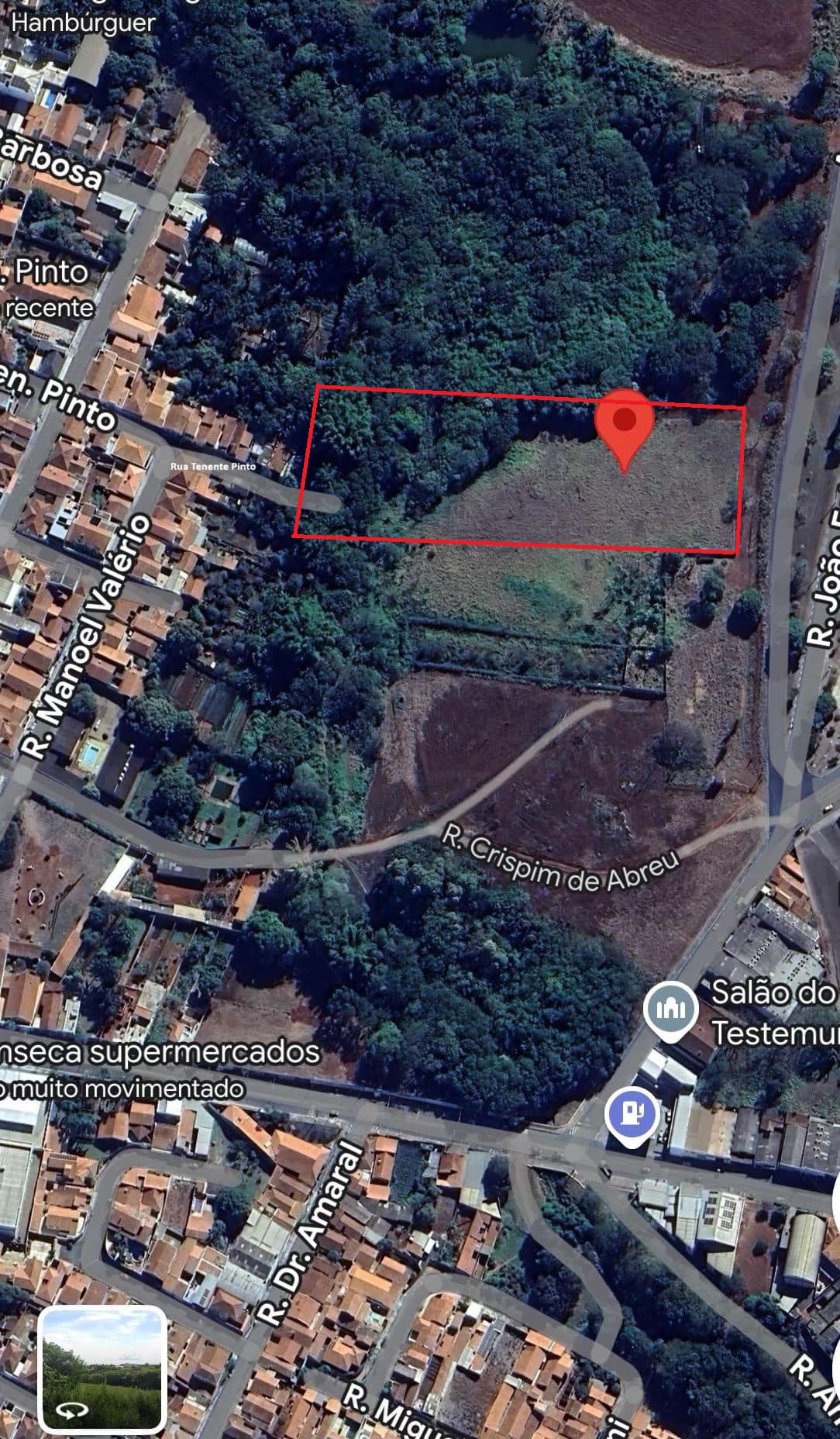 CHÁCARA SANTO ANTÔNIO, Rua Tenente Pinto , n 463- Centro